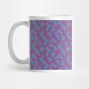 Very Peri Butterfly Mug